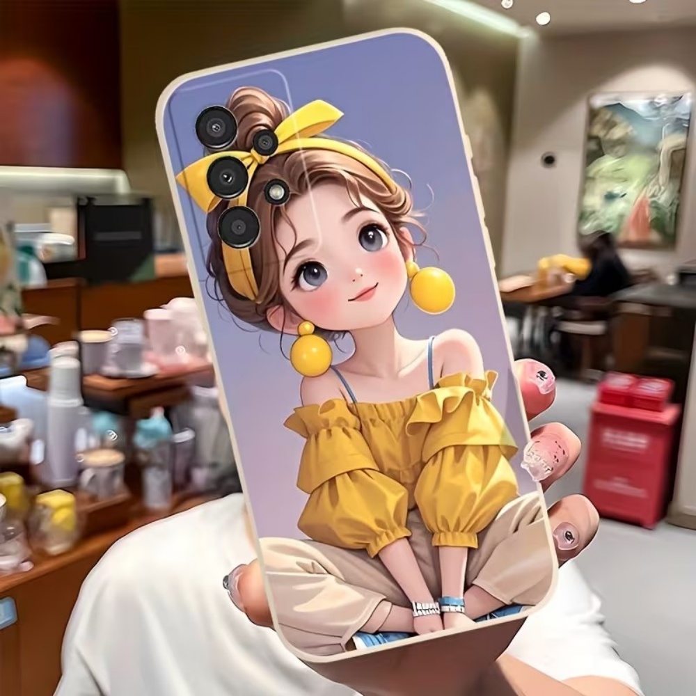 Cute Cartoon Girl Pattern Desi - Phone Accessories For Girls ulasan dan harga