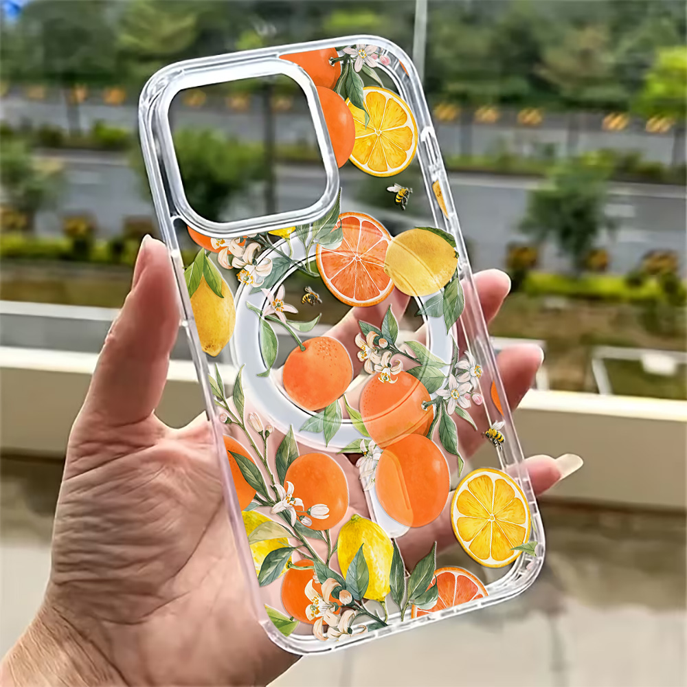Summer Lemon Phone Case for iP - Magsafe Wireless Charger ulasan dan harga
