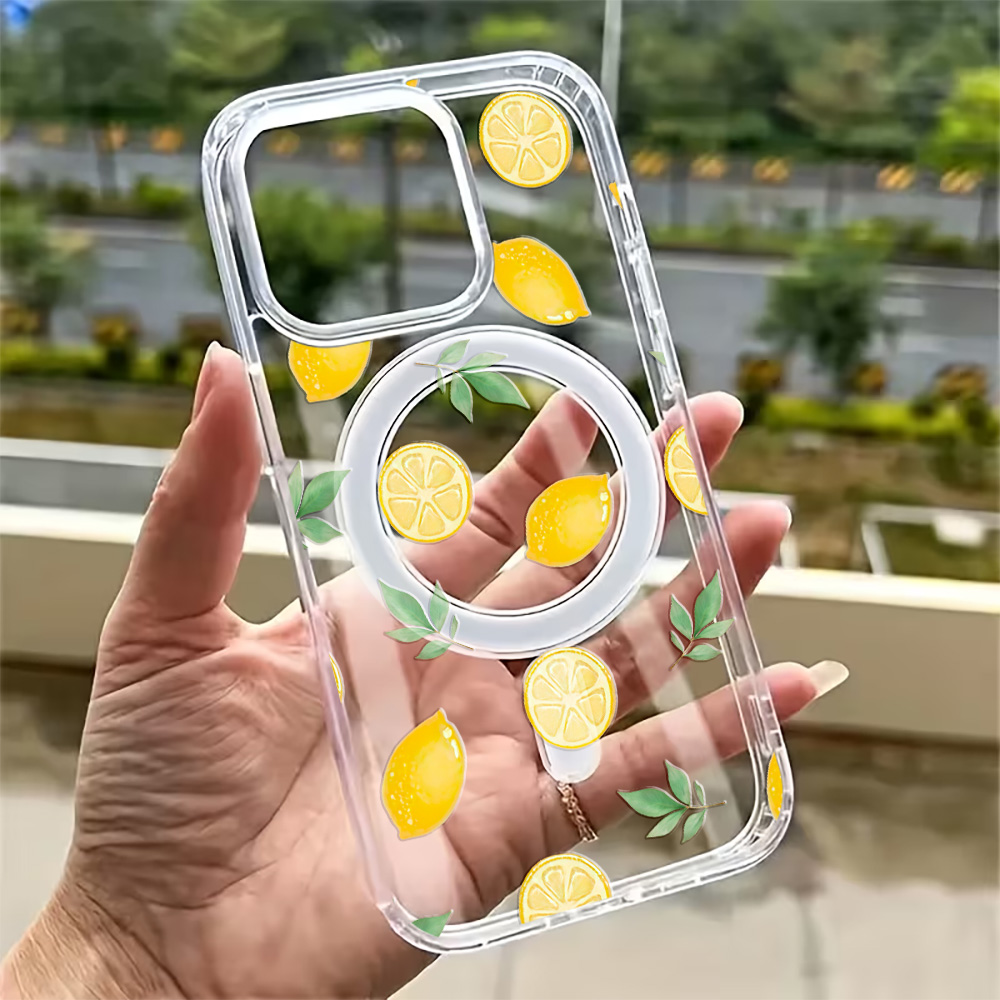Summer Lemon Phone Case for iP - Magsafe Wireless Charger ulasan dan harga