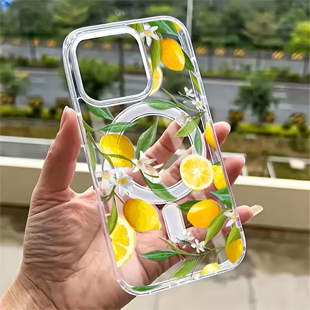 Summer Lemon Phone Case for iP - Magsafe Wireless Charger ulasan dan harga