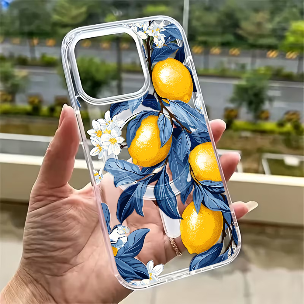 Summer Lemon Phone Case for iP - Magsafe Wireless Charger ulasan dan harga