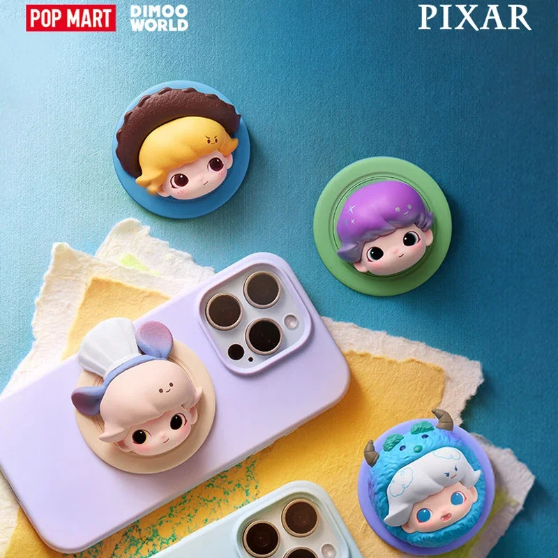POP MART DIMOO WORLD PIXAR Ser - Phone Accessories Blind Box ulasan dan harga