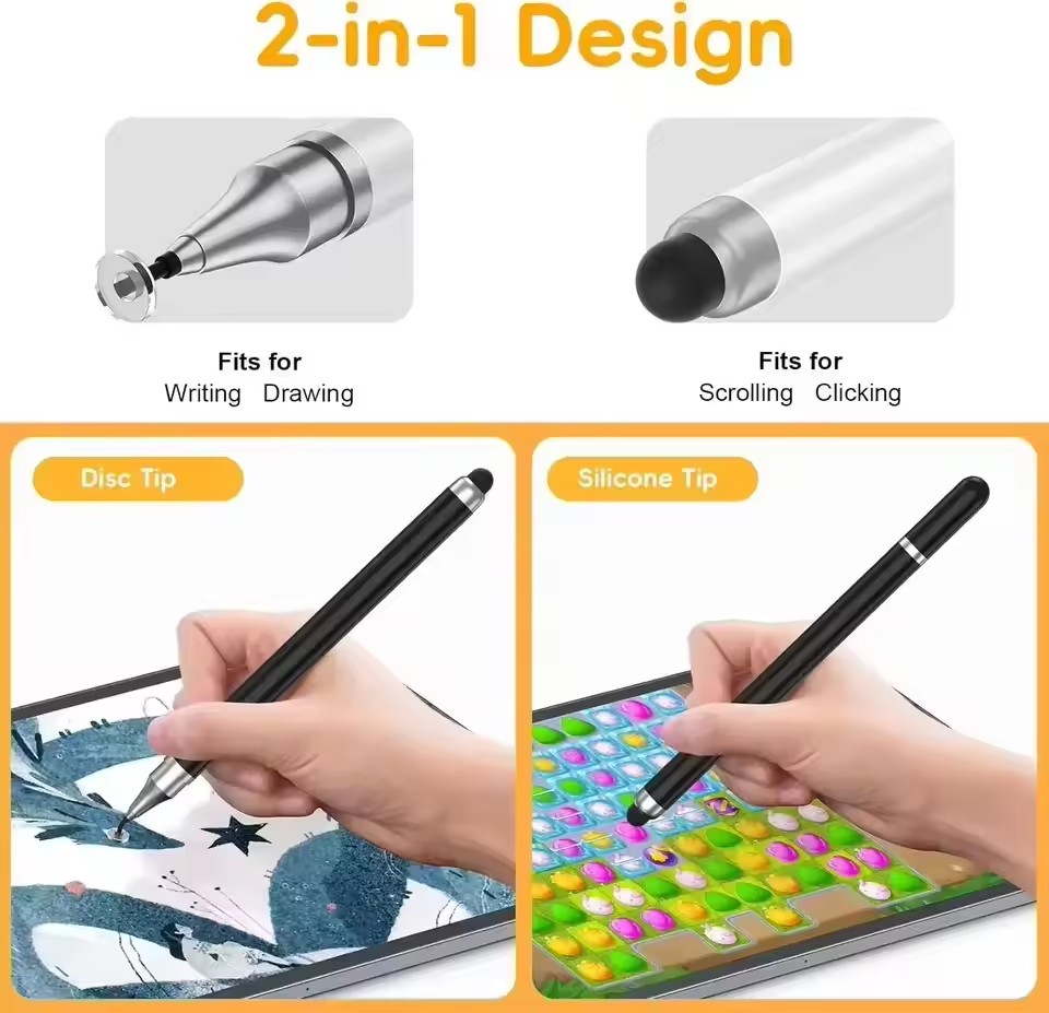 2 in 1 Universal Stylus Pen Fo - Phone Accessories For Android ulasan dan harga