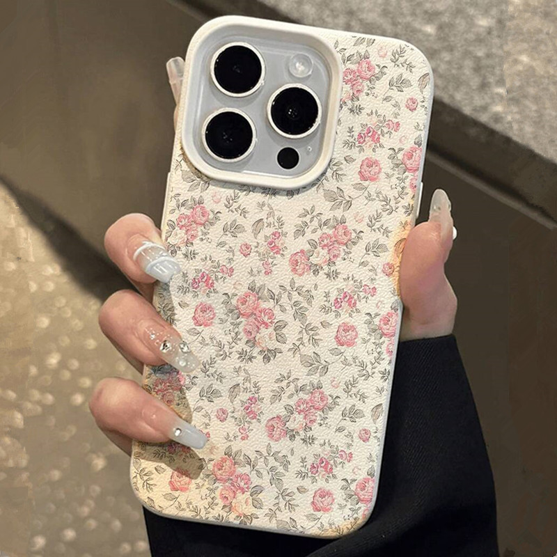 Adorable Girl Floral White Cla - Phone Accessories For Girls ulasan dan harga